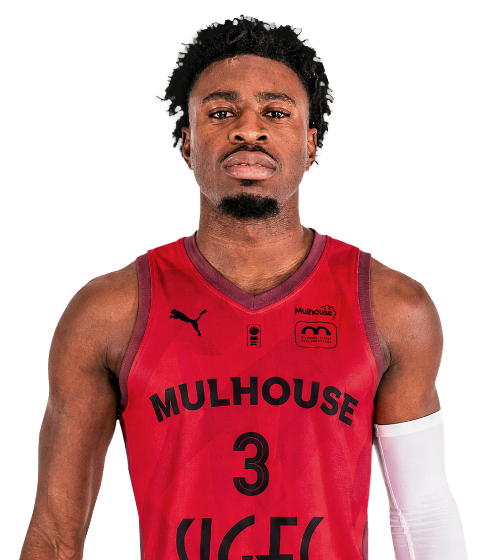 Numéro 3 - Mike Nwabuzor / Mulhouse Mustangs